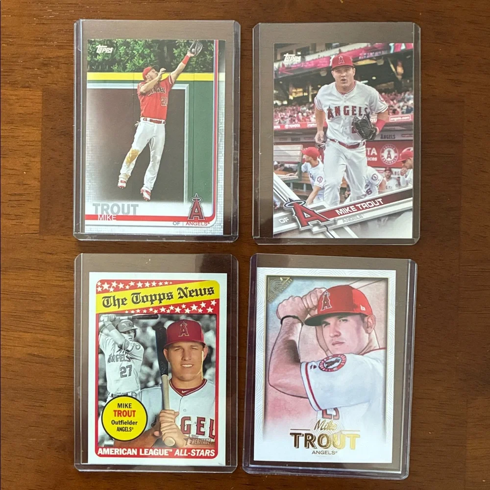 16 Card Mike Trout Lot - Picture 5 of 8